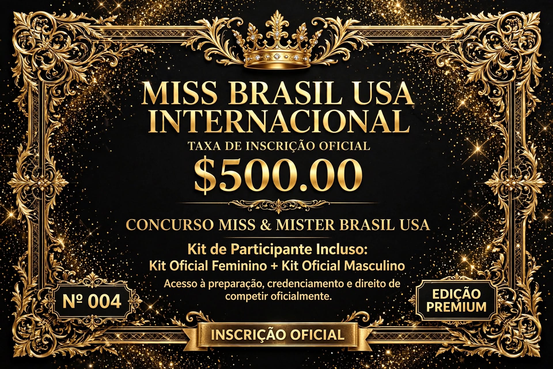 Taxa de Inscrição